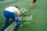 Césped artificial en el Polideportivo San Juan: fotografía 4 de 11.