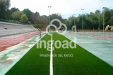 Césped artificial en el Polideportivo San Juan: fotografía 6 de 11.