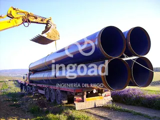 Tubería de acero al carbono para la C.RR. de Villafranca: fotografía 1 de 4.